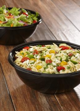 92160A BLACK 160 OZ ROUND BOWL